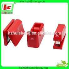 stationery set stapler punch tape dispenser, office supply stapler punch
